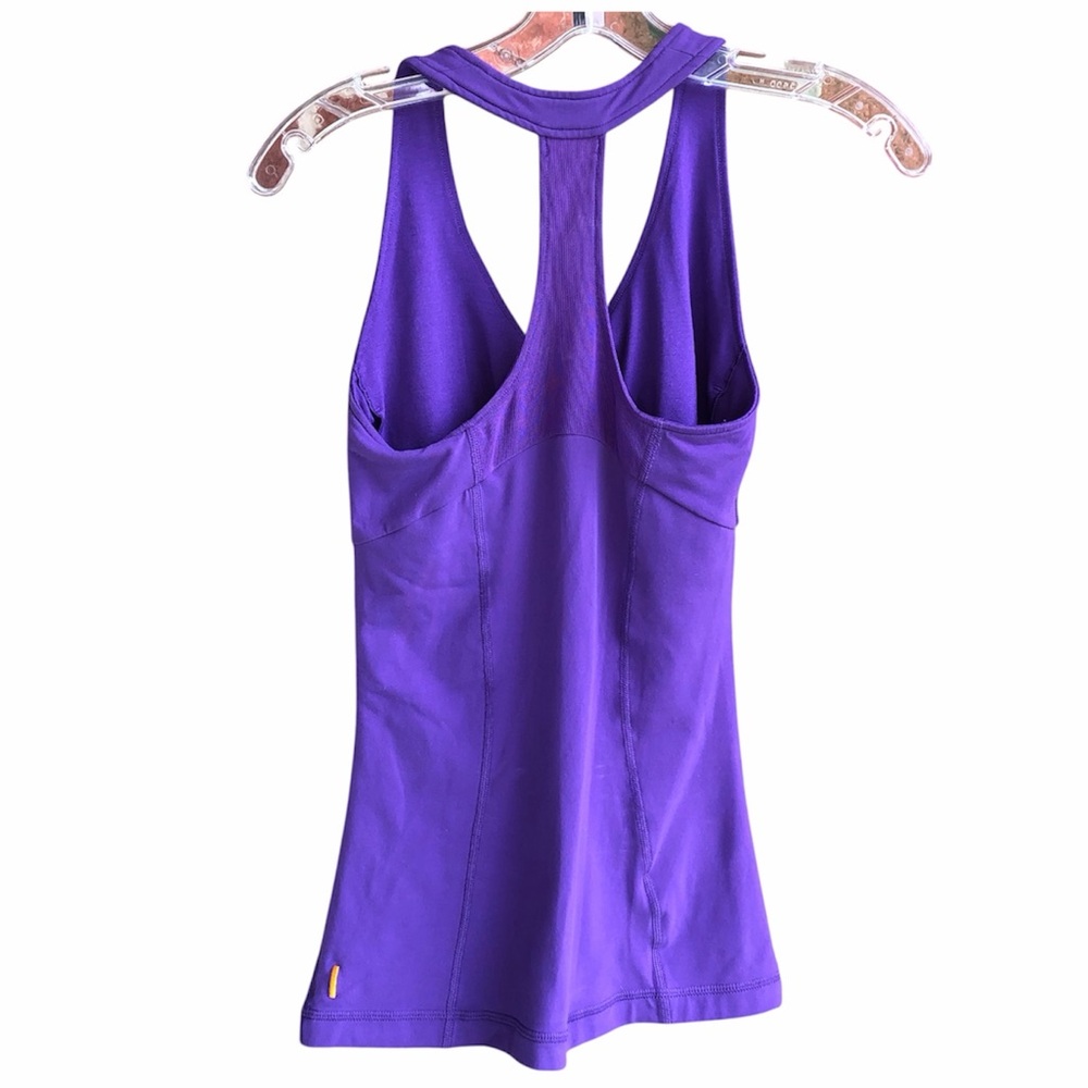 Lucy Racerback Top Royal Purple Size S —#025 - Picture 2 of 9